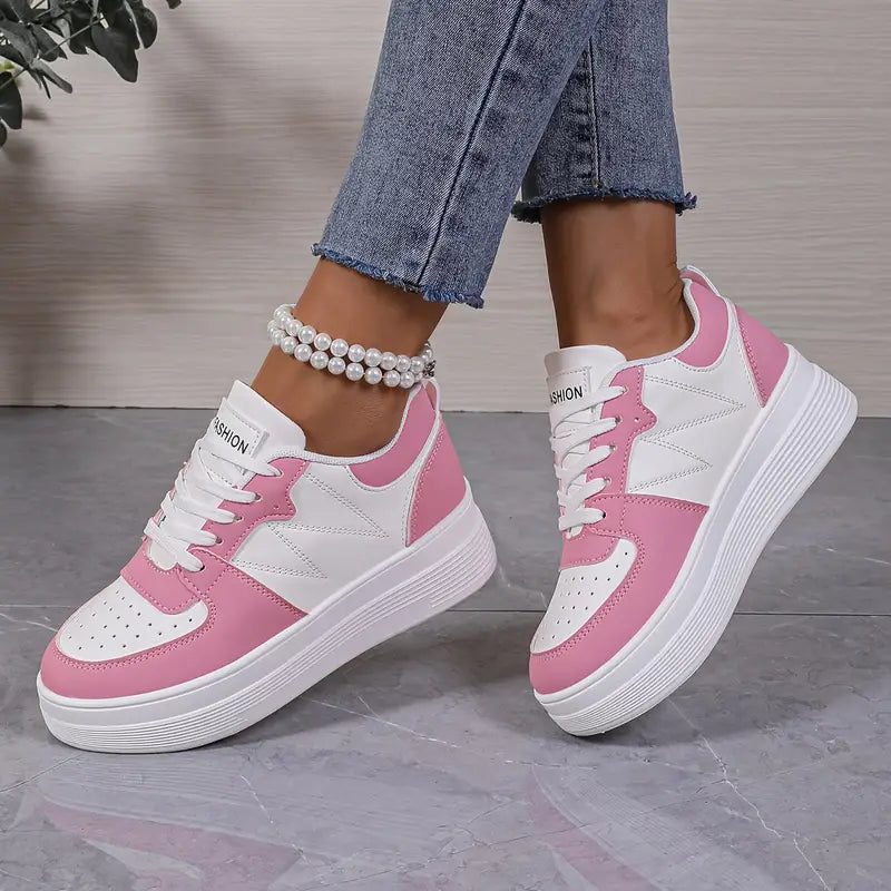 SYNTIA™ STYLISH COMFORT PLATFORM SNEAKERS