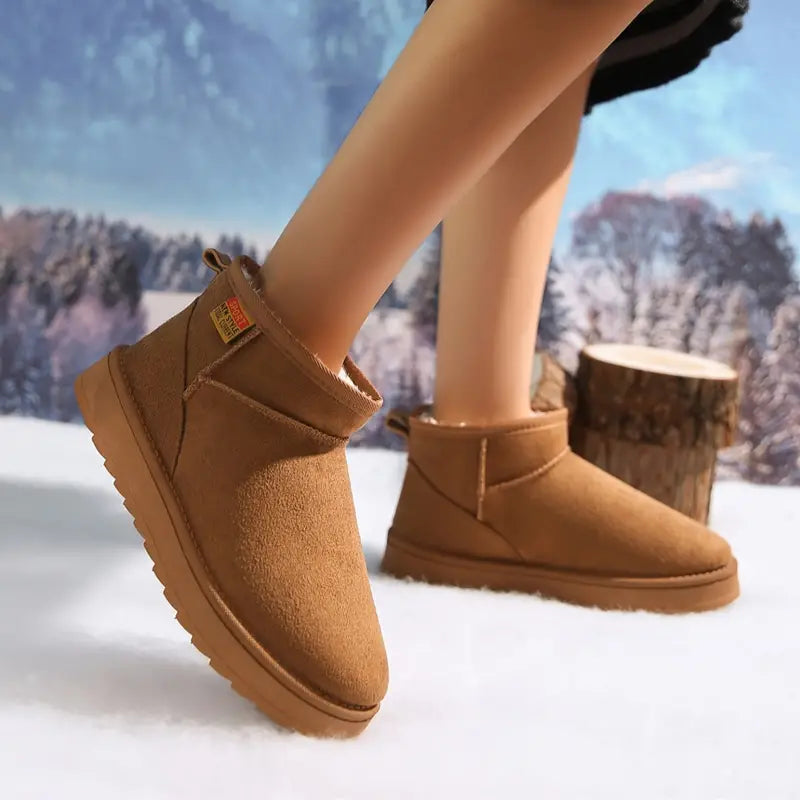 FROSTHAVEN™ UNISEX SOLID COLOR SNOW WINTER BOOTS