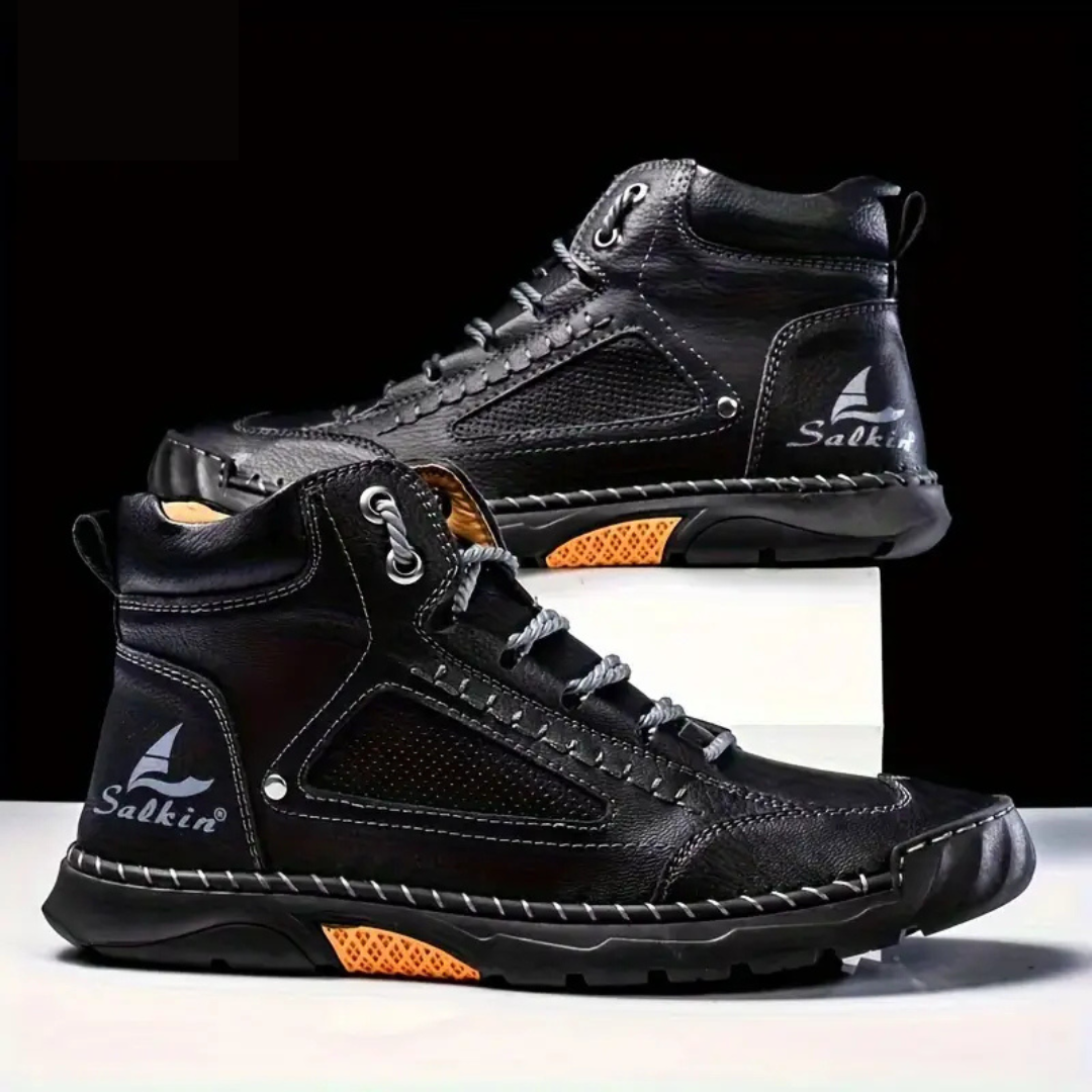 BURNABY™ STITCHING ANKLE BOOTS