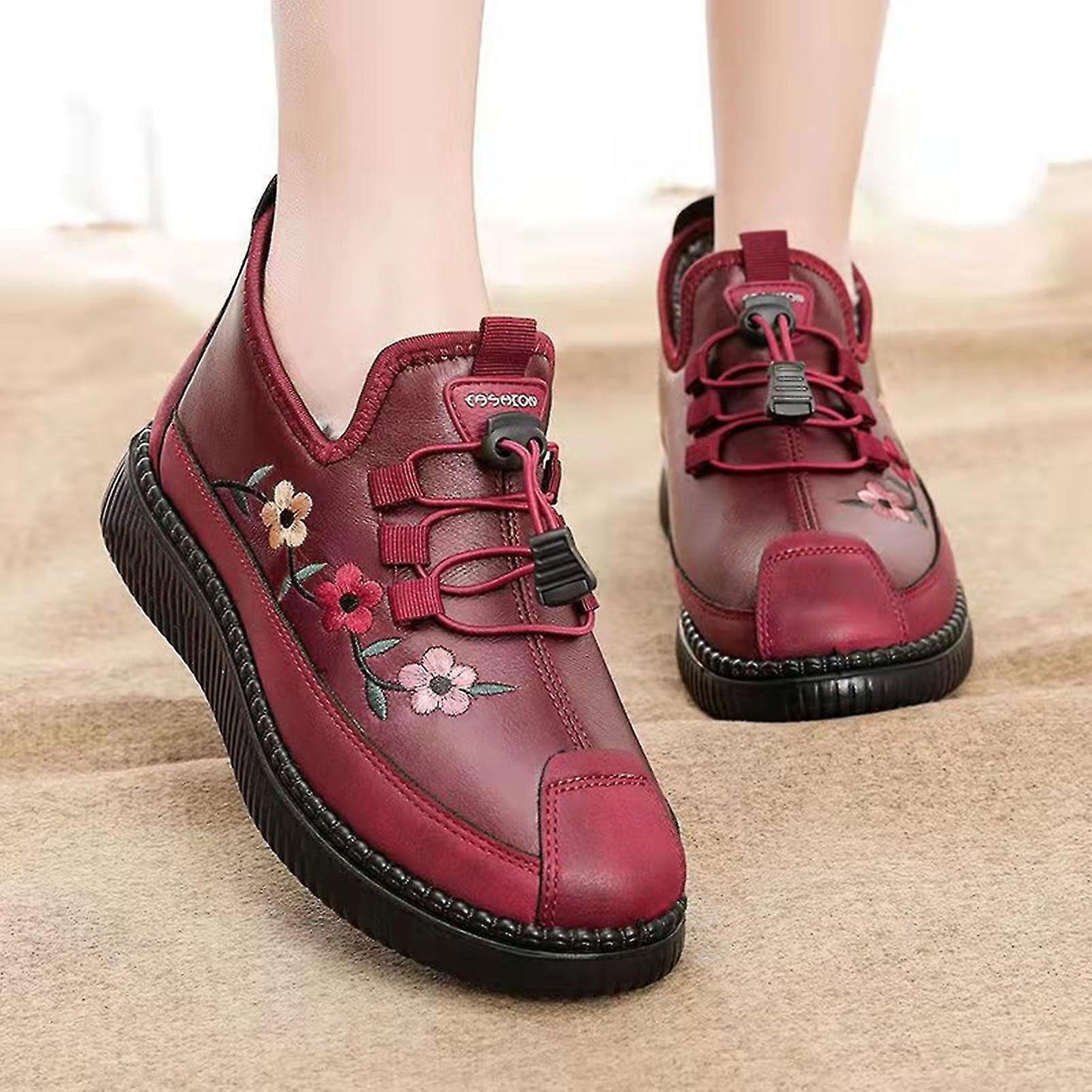 BRIELLE⢠LEATHER SOFT ORTHOPEDIC WARM SNOW BOOTS