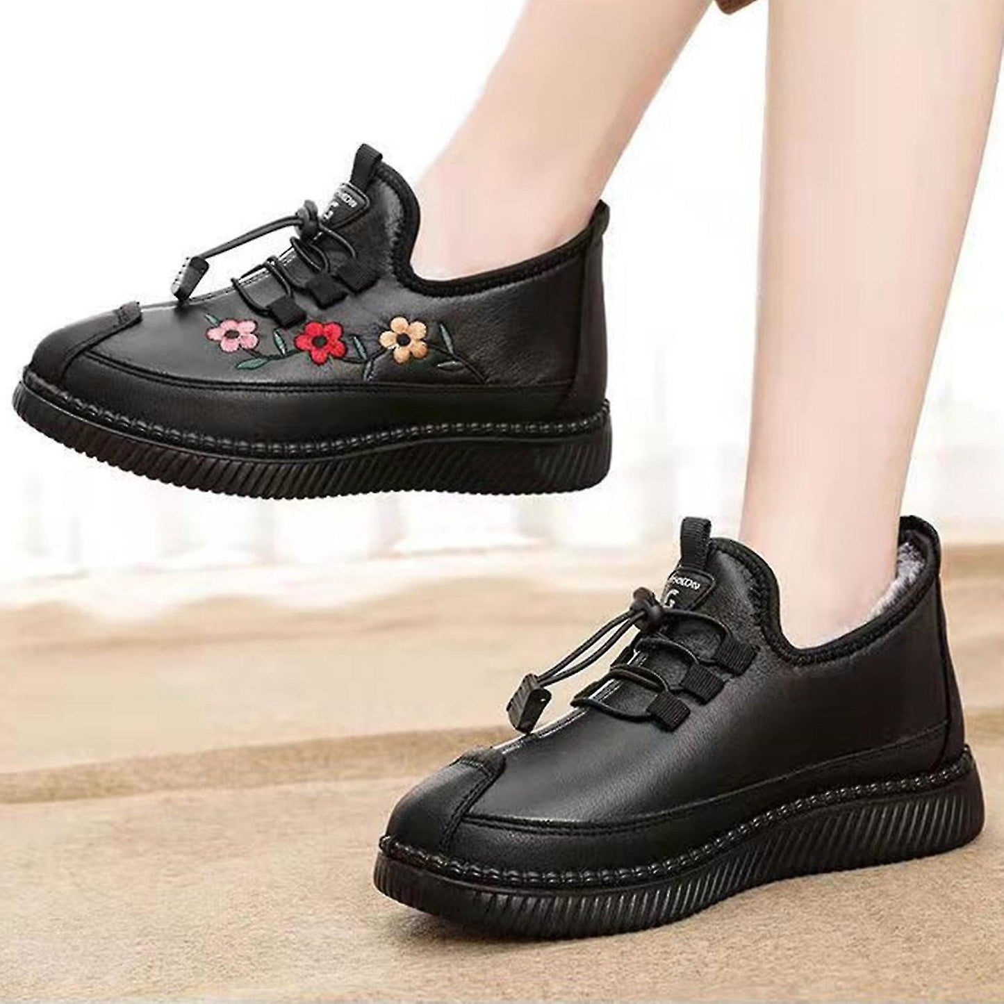 BRIELLE⢠LEATHER SOFT ORTHOPEDIC WARM SNOW BOOTS