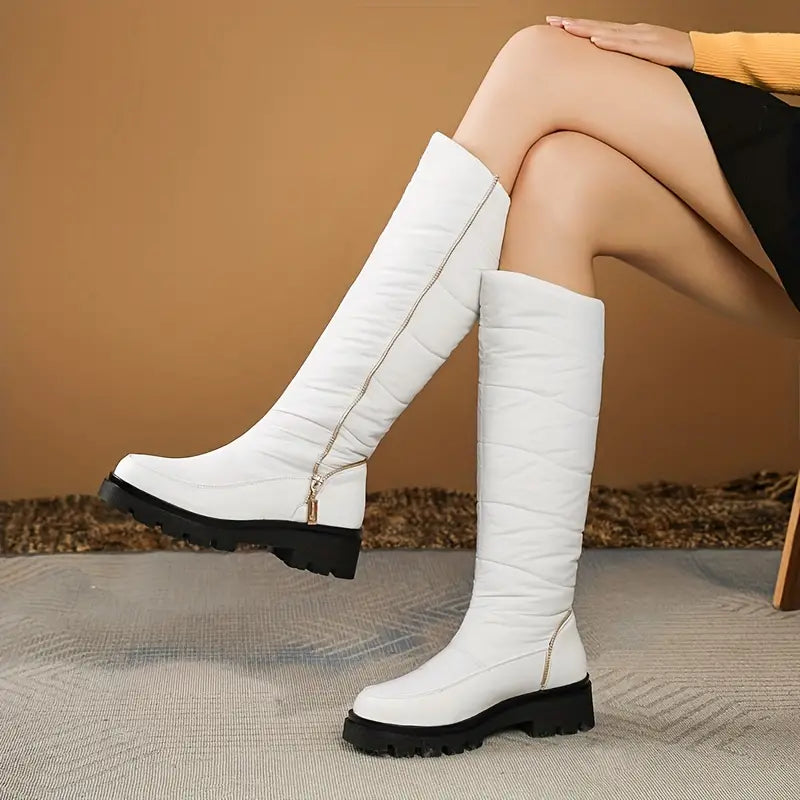 CLEARBROOKâ„¢ WOMEN'S FASHIONABLE SIDE ZIPPER WINTER BOOTS