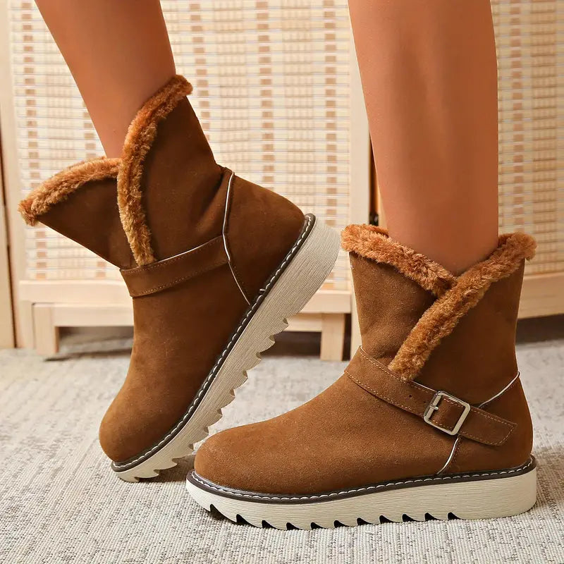 HILLSIDE⢠WOMEN'S PLUSH LINED WINTER SNOW BOOTS