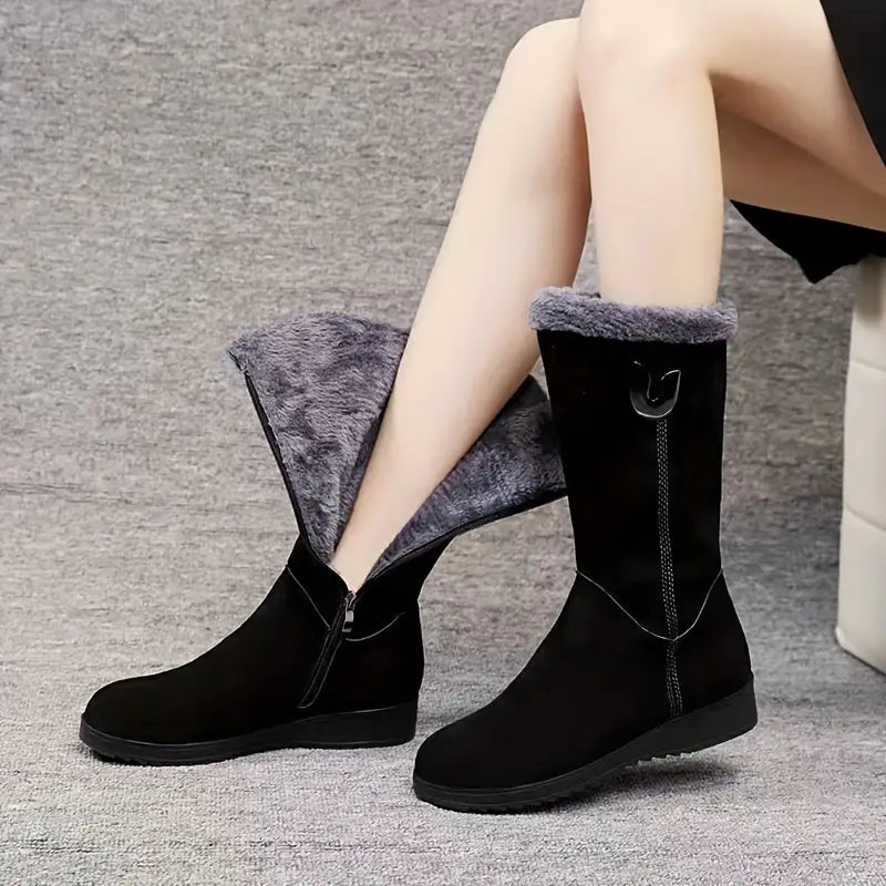OAKDALEâ„¢ WOMEN'S FLEECE-LINED MID-CALF WINTER BOOTS