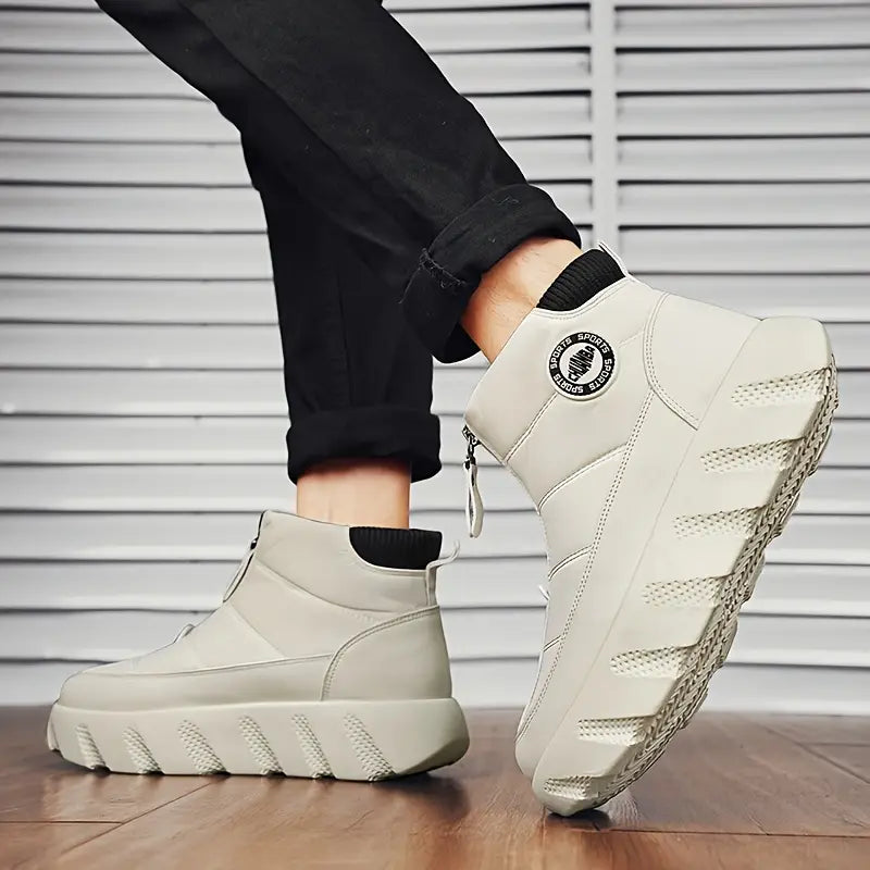 PINEBROOKâ„¢ WATERPROOF FUZZY LINED WINTER BOOTS