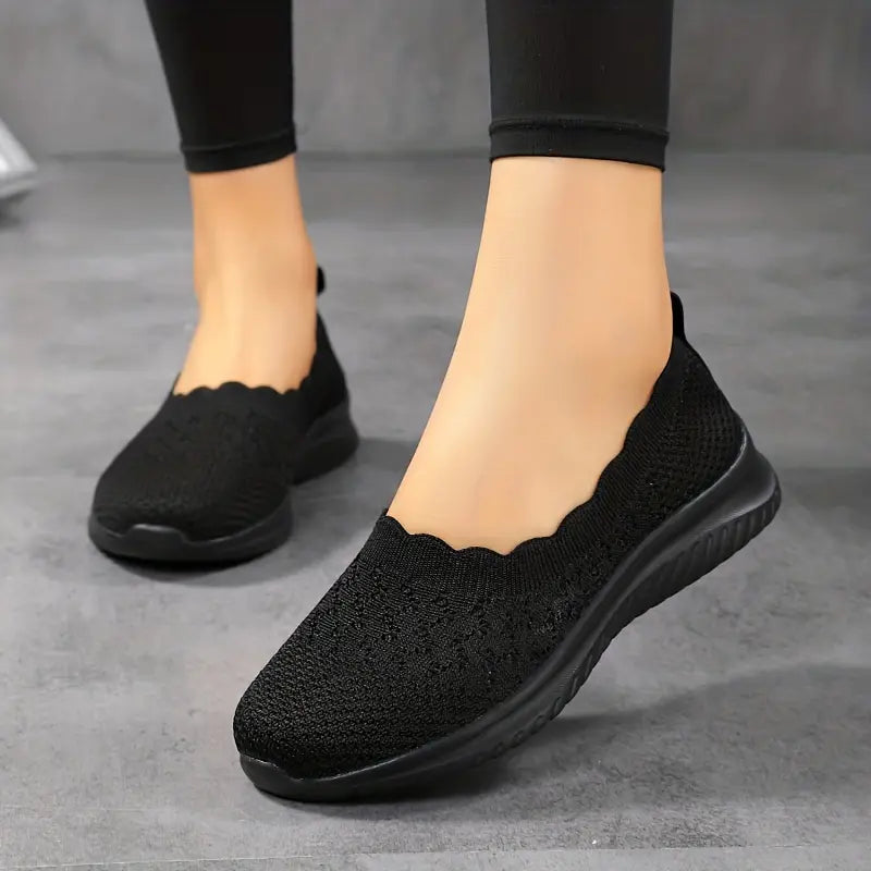 AURA™ KNIT SLIP-ON SNEAKERS