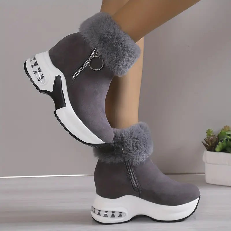 LAKEFORD™ WOMEN'S FUR-LINED ZIP-UP WINTER BOOTS