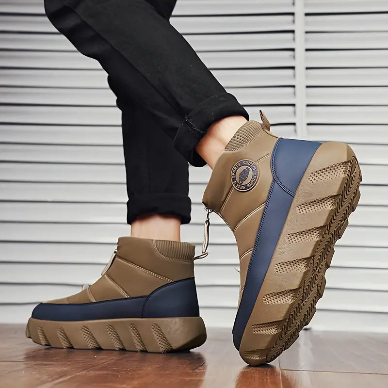 PINEBROOKâ„¢ WATERPROOF FUZZY LINED WINTER BOOTS