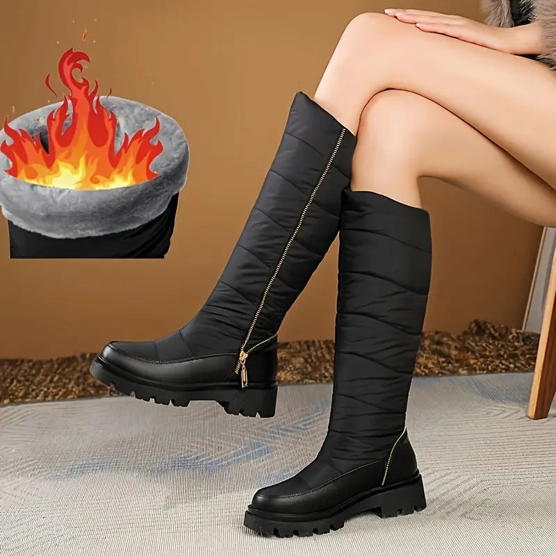 CLEARBROOKâ„¢ WOMEN'S FASHIONABLE SIDE ZIPPER WINTER BOOTS