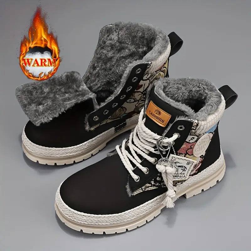 STONECREEKâ„¢ GRAPHIC HIGH-TOP WINTER BOOTS