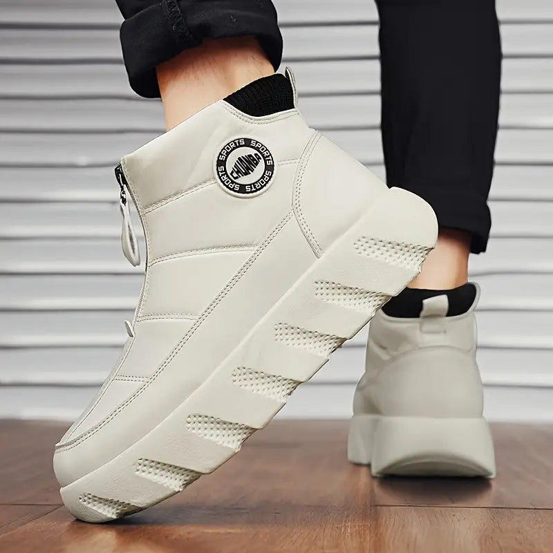 PINEBROOKâ„¢ WATERPROOF FUZZY LINED WINTER BOOTS
