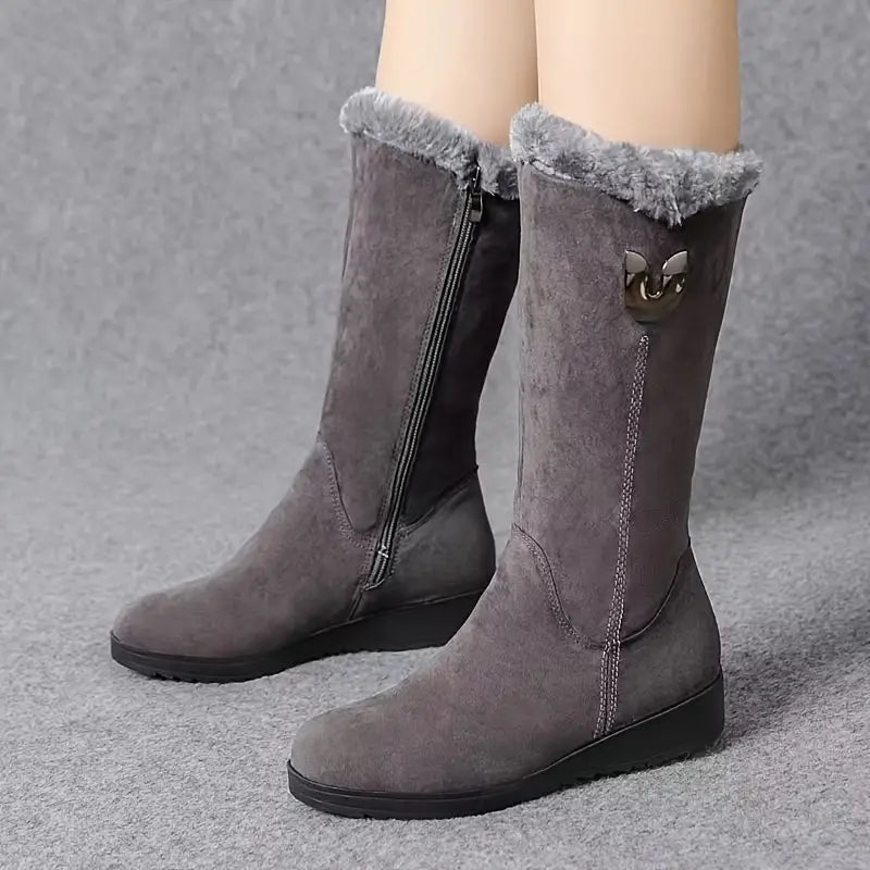 OAKDALEâ„¢ WOMEN'S FLEECE-LINED MID-CALF WINTER BOOTS