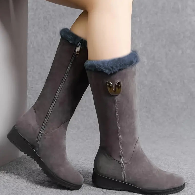 OAKDALEâ„¢ WOMEN'S FLEECE-LINED MID-CALF WINTER BOOTS