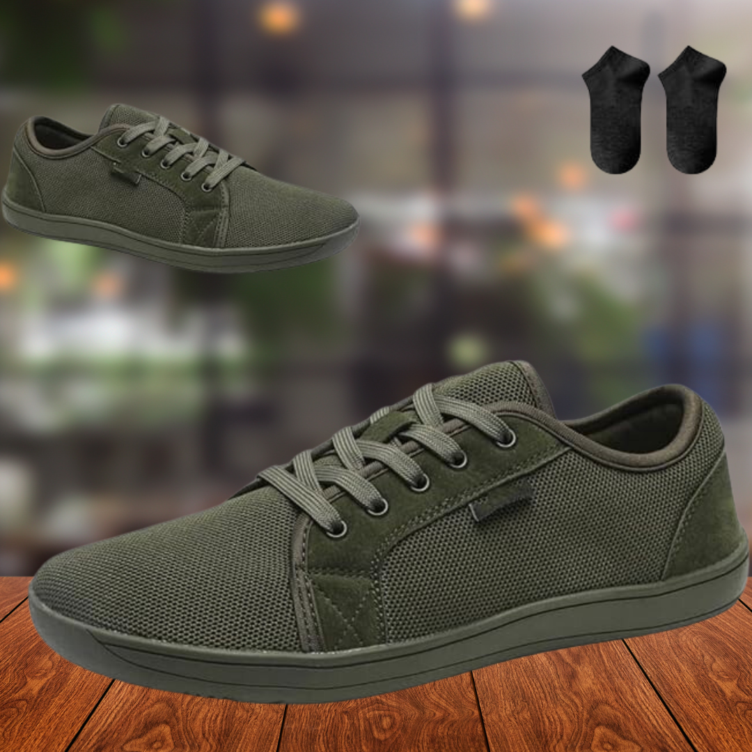 ESTEVAN™ MINIMALIST WIDE BAREFOOT SNEAKERS
