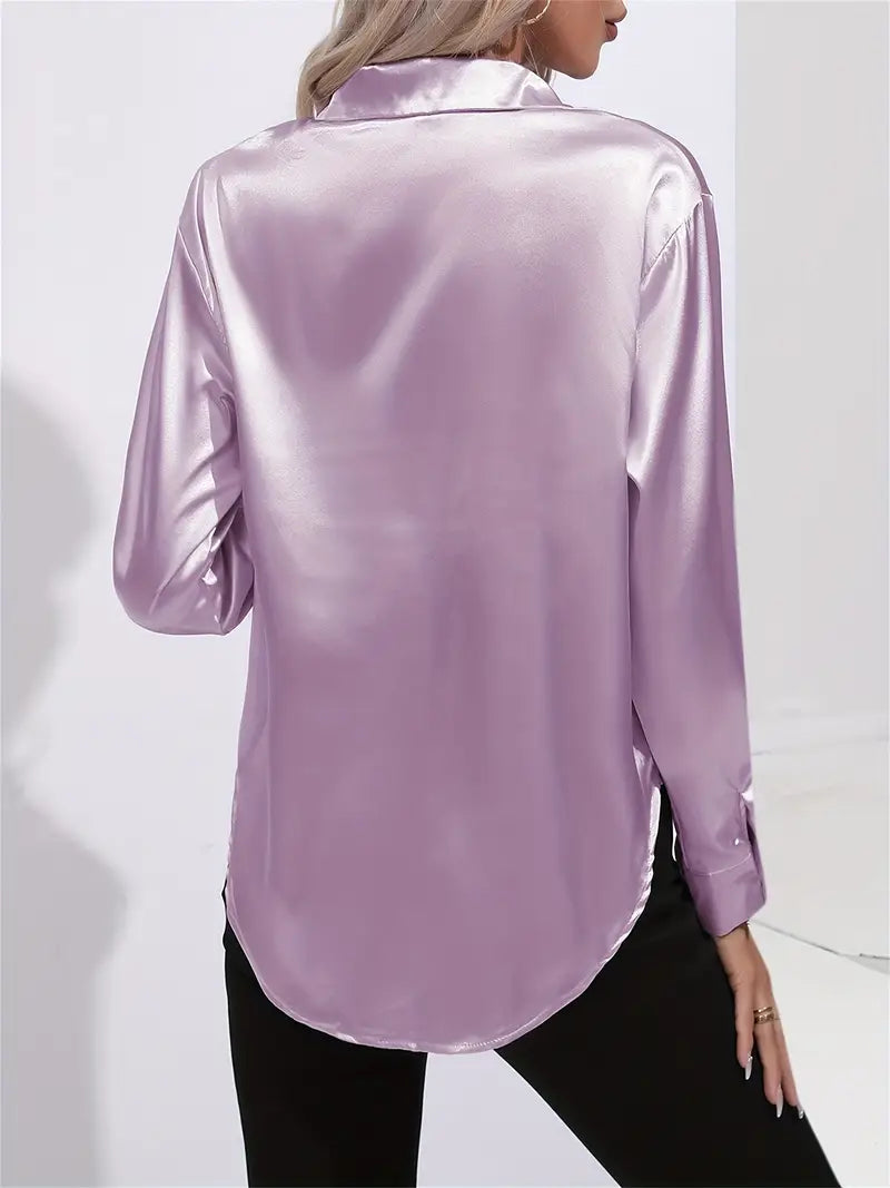 STELLA™ SATIN-LIKE BLOUSE