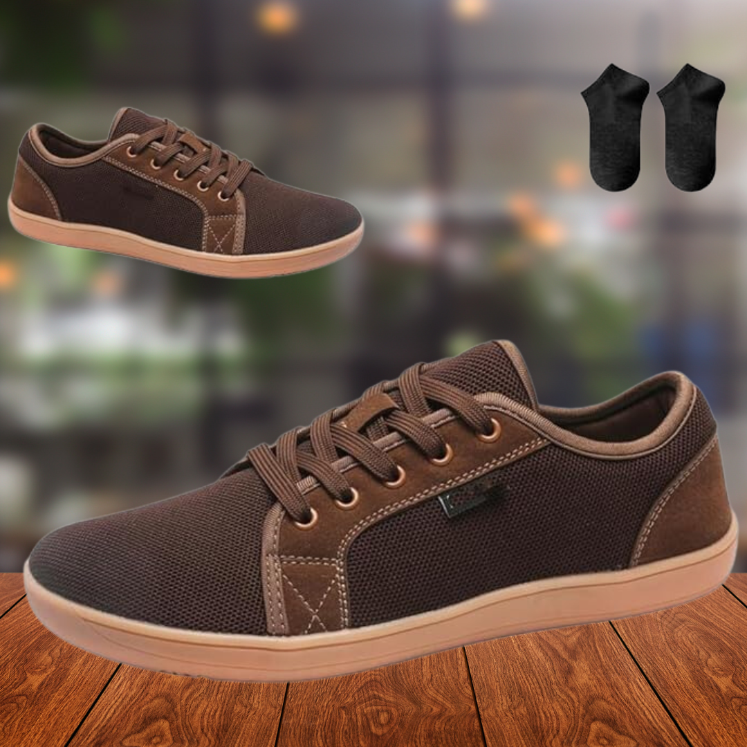 ESTEVAN™ MINIMALIST WIDE BAREFOOT SNEAKERS