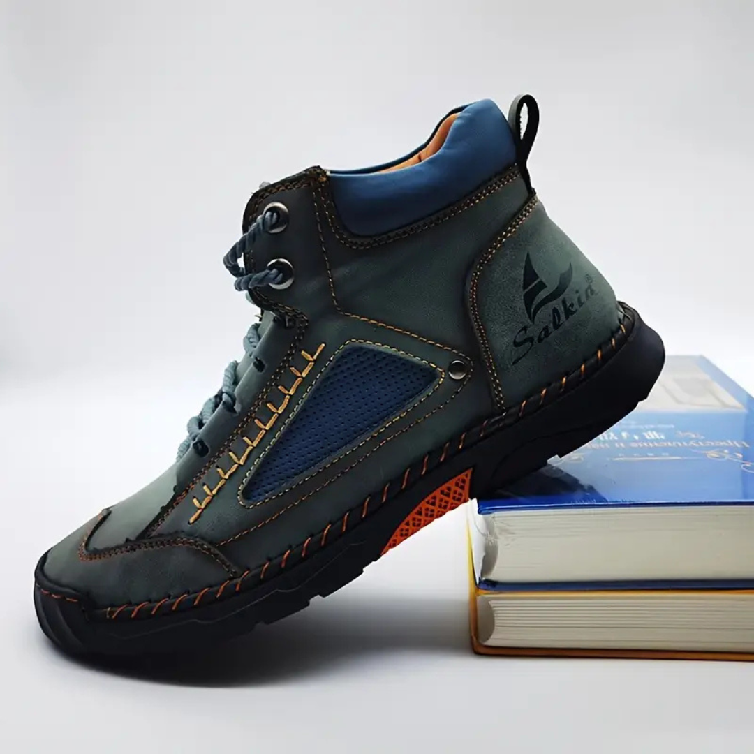 BURNABY™ STITCHING ANKLE BOOTS