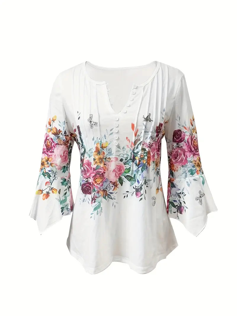 ALORA™ FLORAL BLOUSE