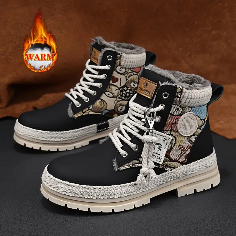 STONECREEKâ„¢ GRAPHIC HIGH-TOP WINTER BOOTS