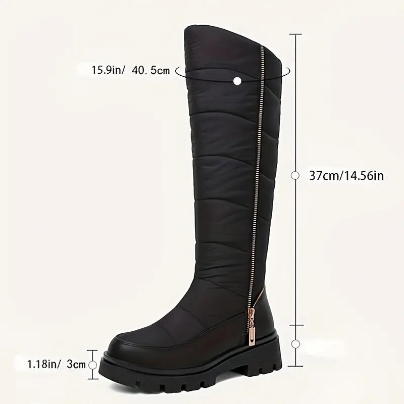 CLEARBROOKâ„¢ WOMEN'S FASHIONABLE SIDE ZIPPER WINTER BOOTS