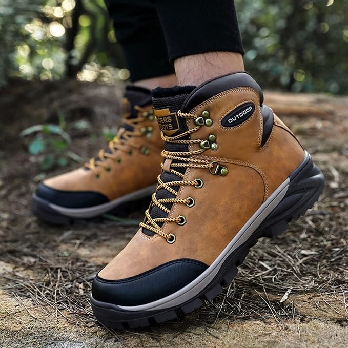 LILY™ WARM PLUSH WATERPROOF ANKLE SNOW BOOTS