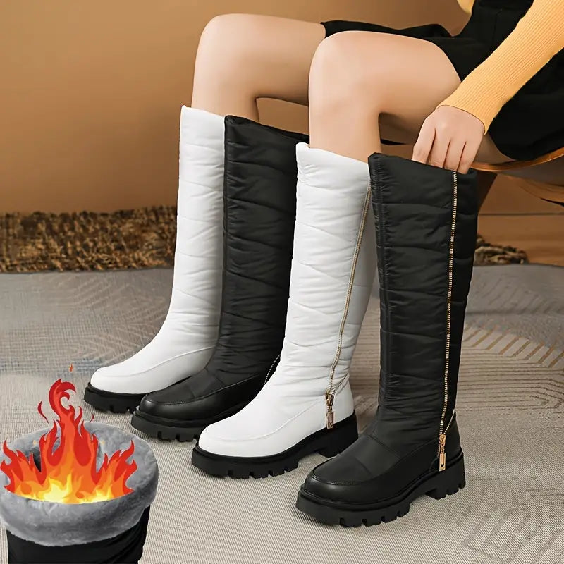 CLEARBROOKâ„¢ WOMEN'S FASHIONABLE SIDE ZIPPER WINTER BOOTS