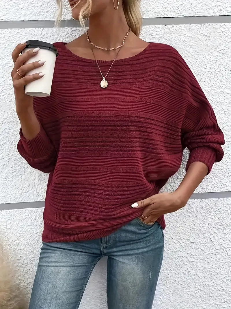 SOFIA™ BATWING PULLOVER SWEATER
