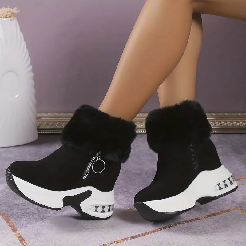 LAKEFORD™ WOMEN'S FUR-LINED ZIP-UP WINTER BOOTS