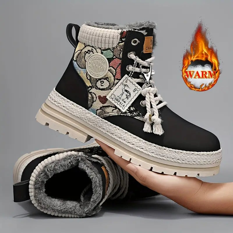 STONECREEKâ„¢ GRAPHIC HIGH-TOP WINTER BOOTS
