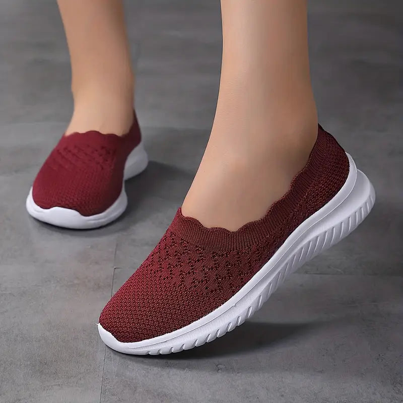 AURA™ KNIT SLIP-ON SNEAKERS