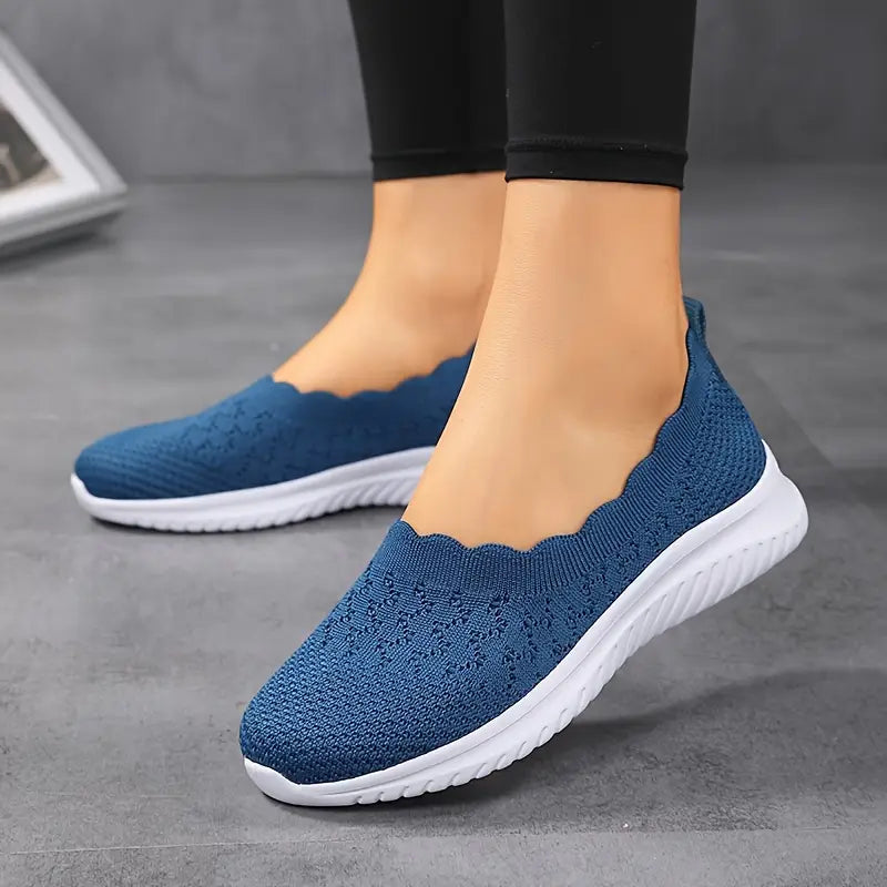 AURA™ KNIT SLIP-ON SNEAKERS