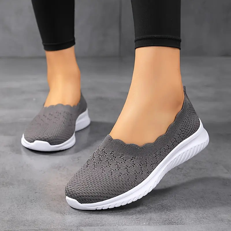 AURA™ KNIT SLIP-ON SNEAKERS