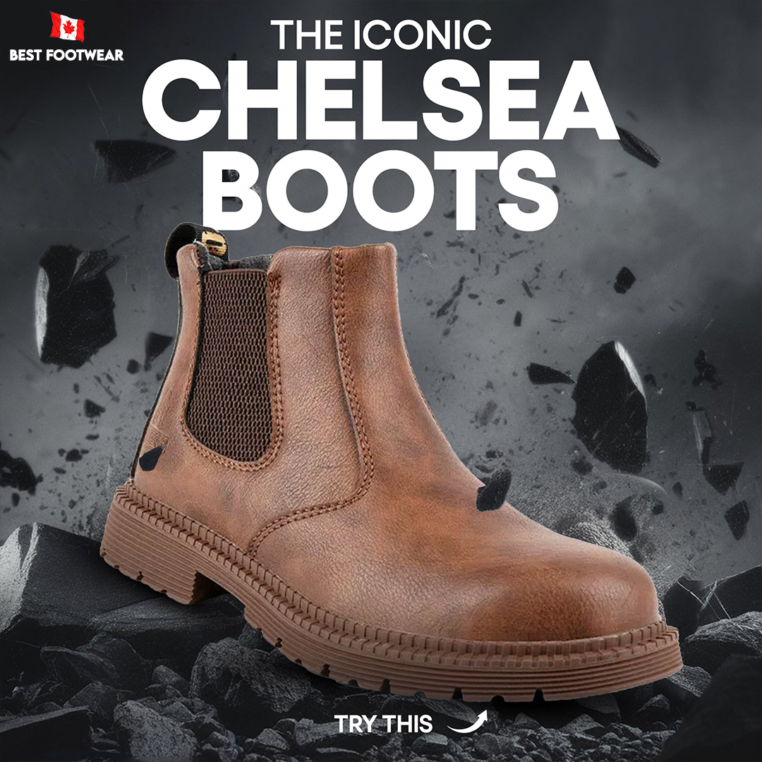 CHELSEA™ COMFY SLIP-ON HIGH PERFORMANCE BOOTS