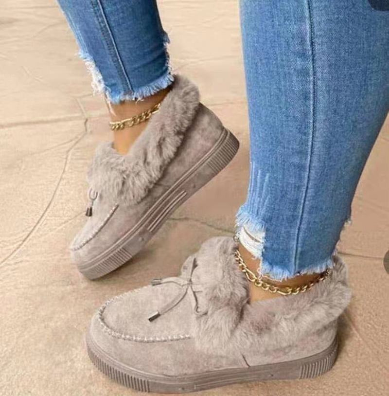 BOTTES FEMME TÊTE RONDE ORTHO CHAUDES EN COTON 2025
