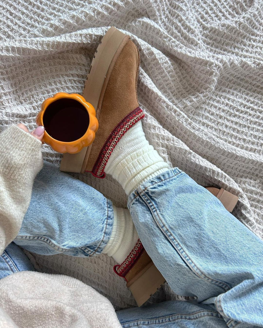 CALIENNE⢠WOMEN'S COZY PLATFORM SLIPPERS