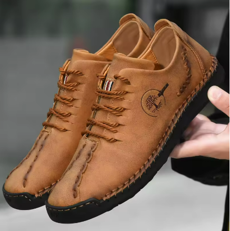 RIMOUSKI™ HANDMADE LEATHER MEN’S CASUAL SHOES