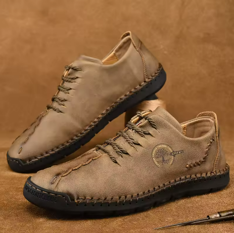 RIMOUSKI™ HANDMADE LEATHER MEN’S CASUAL SHOES