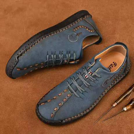 RIMOUSKI™ HANDMADE LEATHER MEN’S CASUAL SHOES