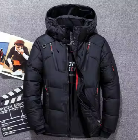 PICTOU™ MEN'S WHITE DUCK DOWN JACKET