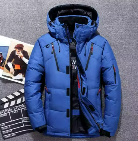 PICTOU™ MEN'S WHITE DUCK DOWN JACKET