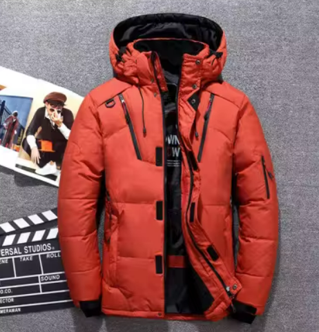 PICTOU™ MEN'S WHITE DUCK DOWN JACKET