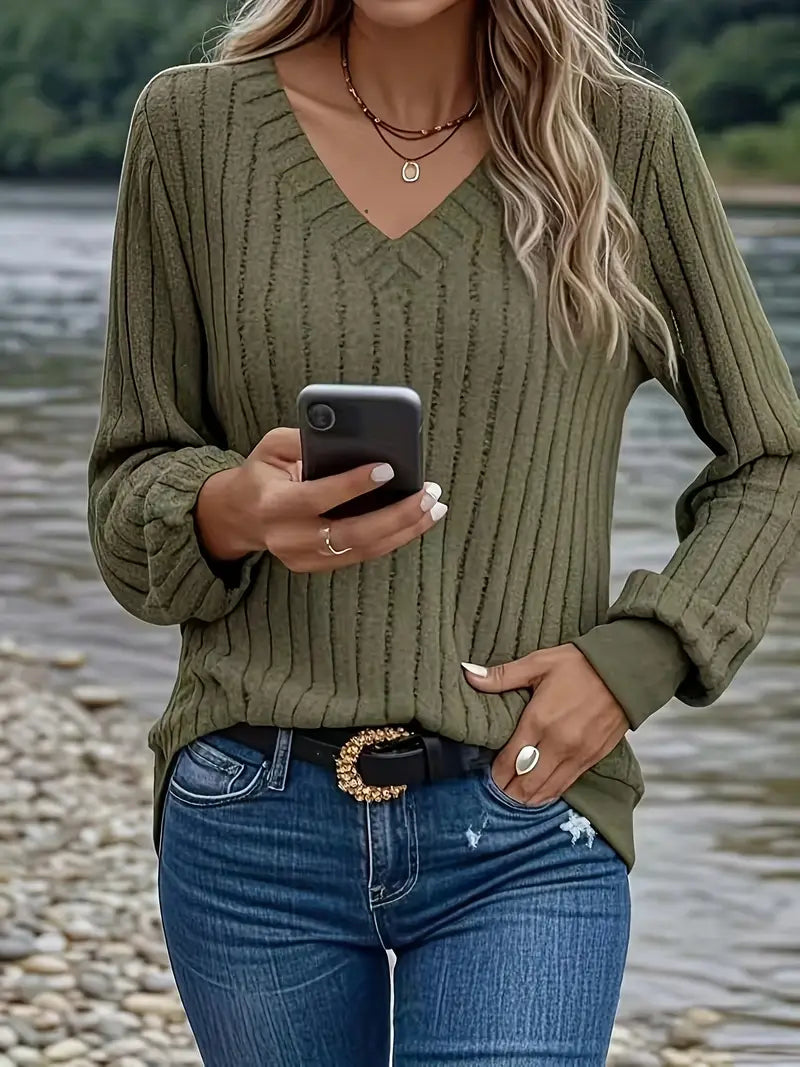 AVIA™ V-NECK SWEATER