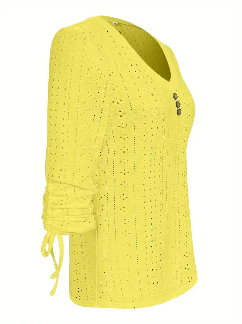 NOVA™ JACQUARD BLOUSE