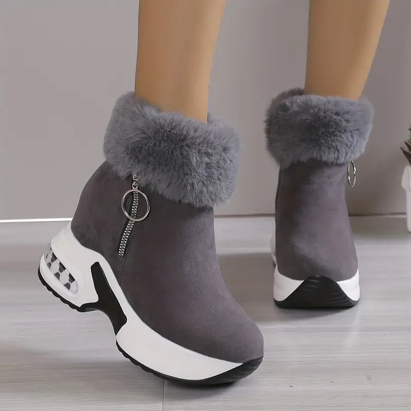 LAKEFORD™ WOMEN'S FUR-LINED ZIP-UP WINTER BOOTS