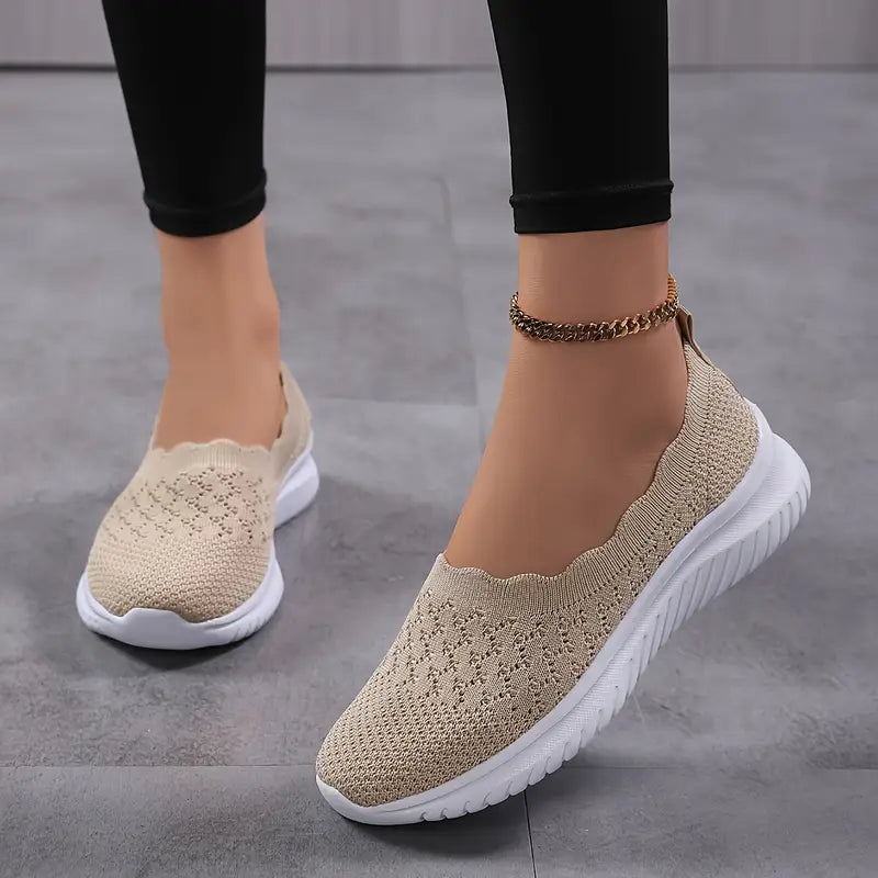 AURA™ KNIT SLIP-ON SNEAKERS