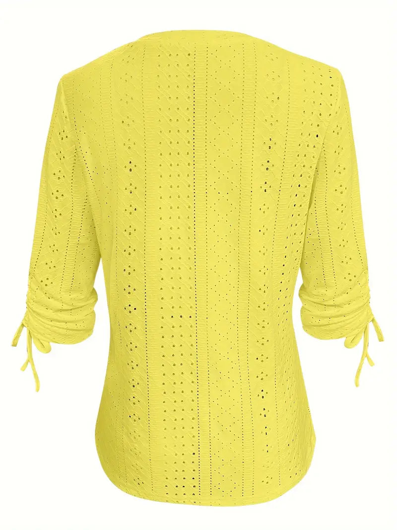 NOVA™ JACQUARD BLOUSE
