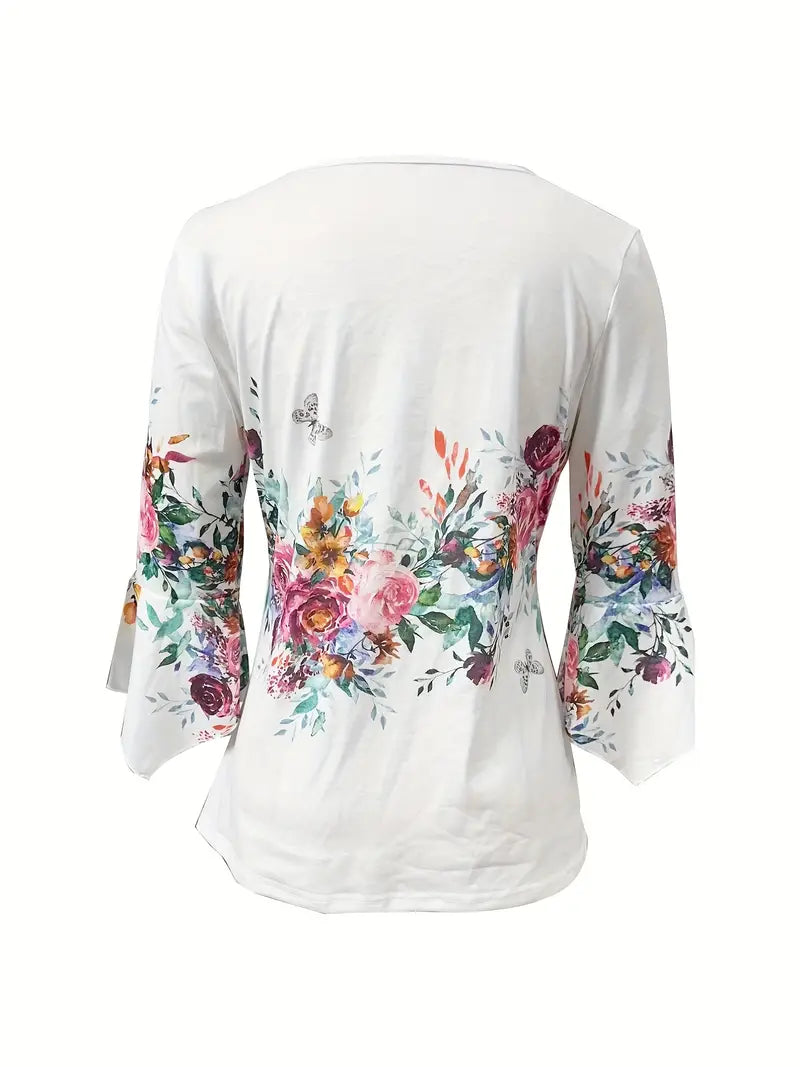 ALORA™ FLORAL BLOUSE