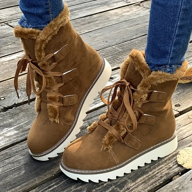 HAWTHORN™ WOMEN'S PLUSH LINED MID CALF WINTER BOOTS