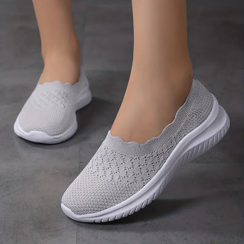 AURA™ KNIT SLIP-ON SNEAKERS