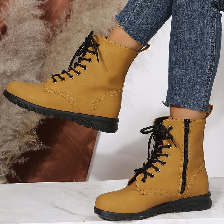 RETRO MILITARY COMBAT BOOTS